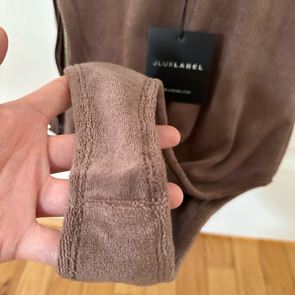 JLUXLABEL Chocolate Brown Bodysuit (NWT) - Picture 4 of 8